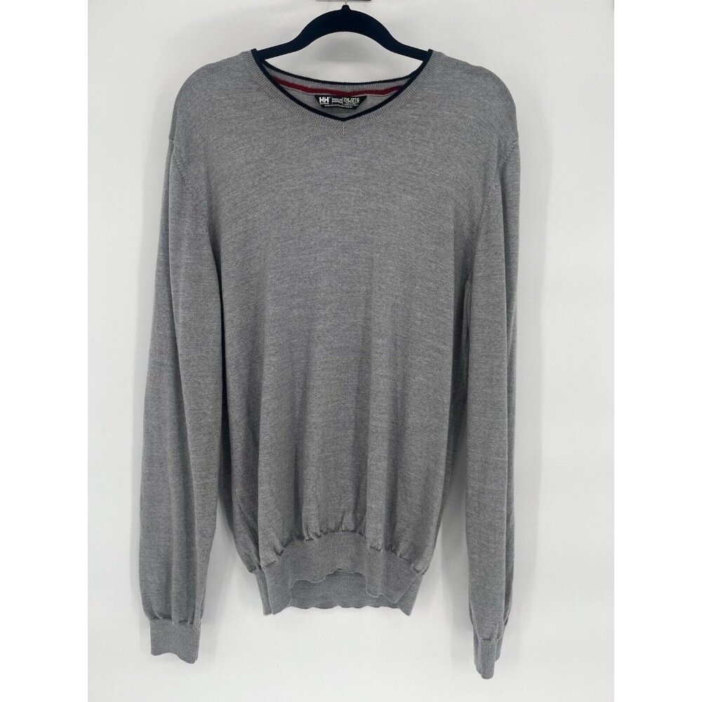 Helly Hansen Artic Sweater Mens 2XL Wool Gray